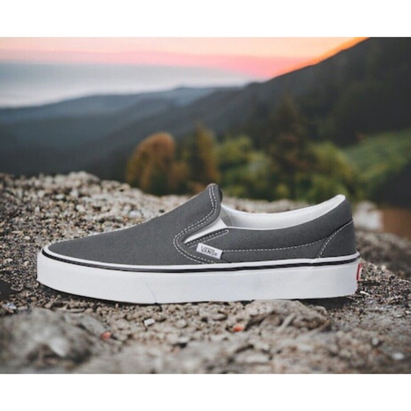 VANS Off The Wall Asher Gray Canvas Skate SB Shoes Mens 11.5 NEW Fast Ship main image 10
